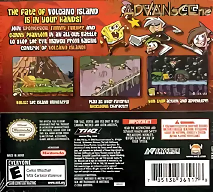 Image n° 2 - boxback : Nicktoons - Battle for Volcano Island